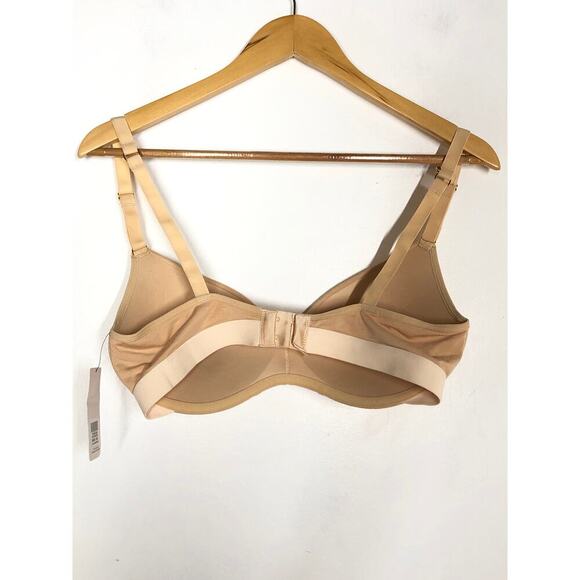 Lively All-Day No-Wire Push-Up Bra Wirefree Comfort Almond Pink NWT Size 34D - Picture 4 of 8